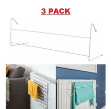 3 Pack of 2 Bar Radiator Airer