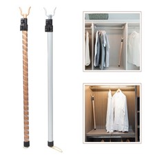 2 Pcs Clothes Rail Travel