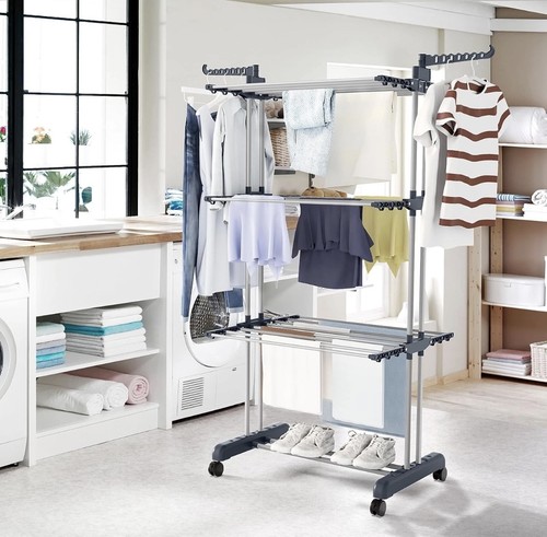 Tier rolling clothes - 3-tier,