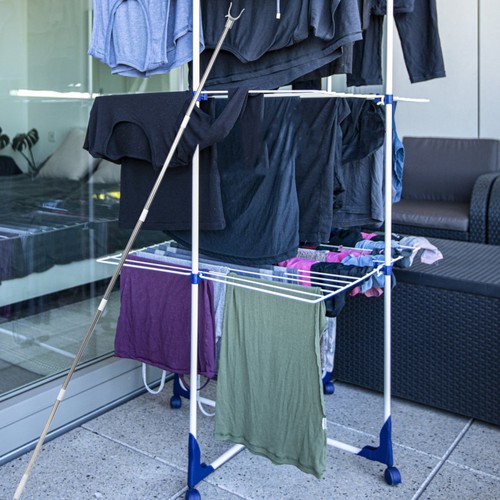 Clothes rail drying - rod, travel