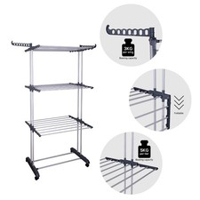 4 Tier Foldable Clothes Airer