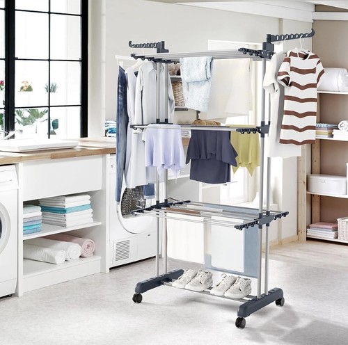 Heavy duty rolling clothes - duty,